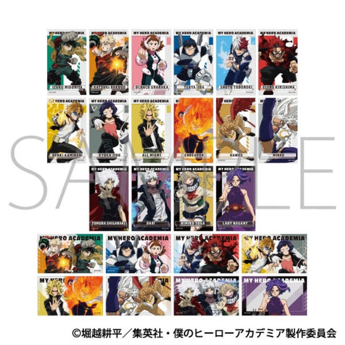 『僕のヒーローアカデミア』キャラガムコレクション(ステッカー付き)【BOX】